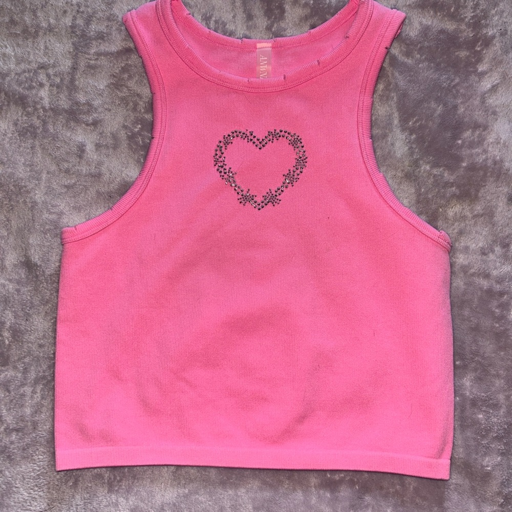 Trendy Boutique Pink Crop Top